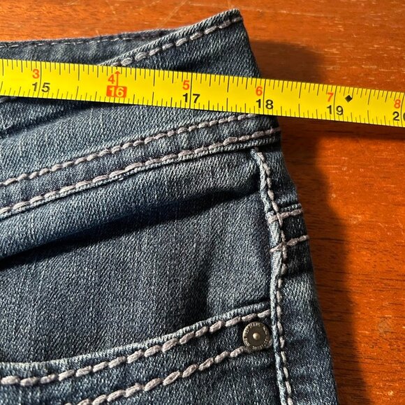 Nine West Women's 14 Bootcut Denim Jeans Embellished Annette Jean Bootcut Flare - Picture 10 of 11